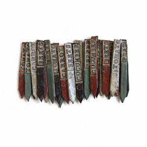 Ceramic Garden Stakes - Painted Door on Main