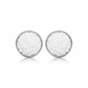 Bezel Earrings - Sweet Bean Art - Painted Door on Main