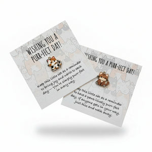 Keepsake Charm Cards - Sweet Bean Art - Painted Door on Main