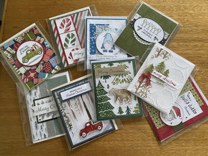 Christmas Cards - Crafty by Nicole - Painted Door on Main