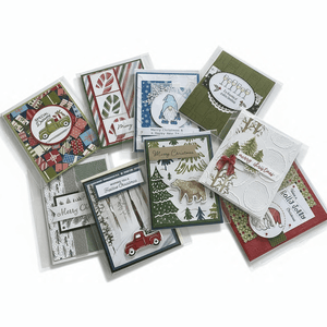 Christmas Cards - Crafty by Nicole - Painted Door on Main