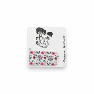 Christmas Magnetic Bookmarks - Painted Door on Main