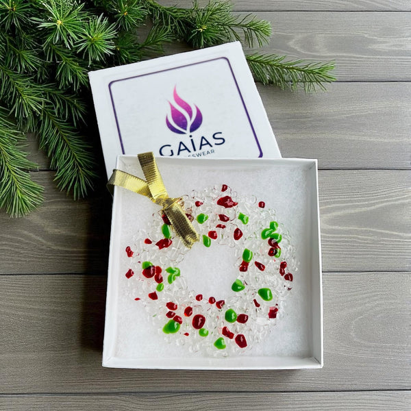 Christmas Ornaments - Gaia's Glasswear - Painted Door on Main