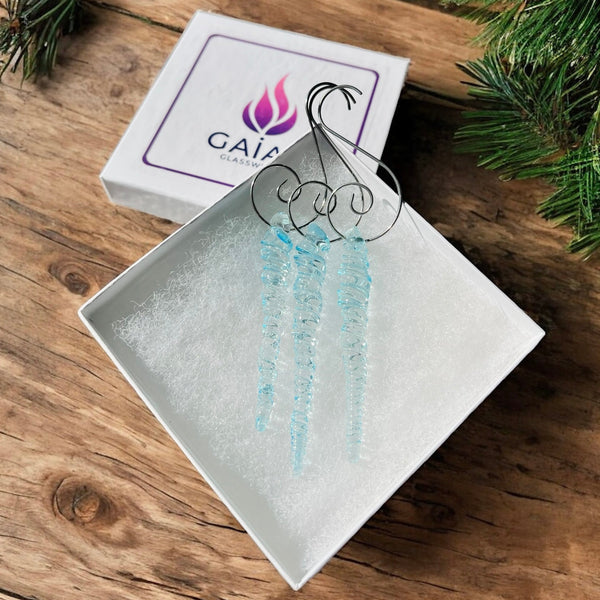 Christmas Ornaments - Gaia's Glasswear - Painted Door on Main