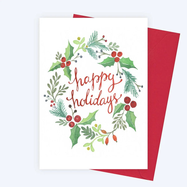 Christmas Watercolour Cards - Elena Markelova Arts - Painted Door on Main