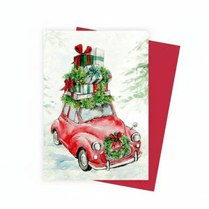 Christmas Watercolour Cards - Elena Markelova Arts - Painted Door on Main