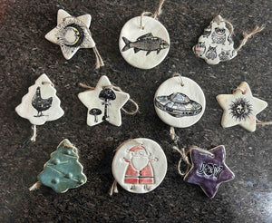 Clay Ornaments - Jasmin Alstad - Painted Door on Main