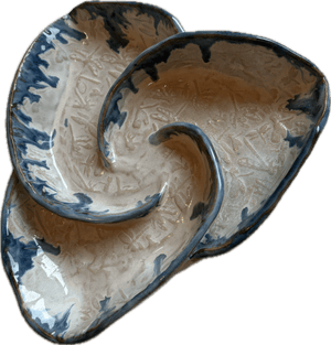 Clay Swirl Serving Dish - Painted Door on Main