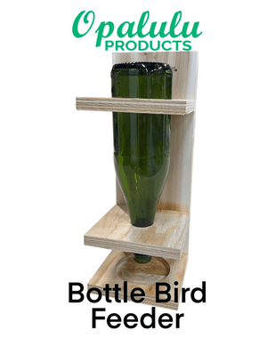 COMING SOON Bird Feeder - Glass Bottle - Painted Door on Main