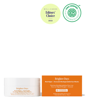 COMING SOON Brighter Days Red Algae + Avocado Biodegradable Eye Mask - Painted Door on Main