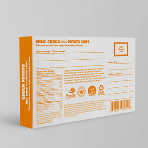 COMING SOON Couch Potato Milk Postcard Chocolate Bar - Painted Door on Main