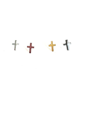 COMING SOON Cross Earrings - Painted Door on Main