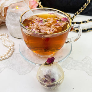 COMING SOON Earl Grey Rose Tea Bomb - Painted Door on Main