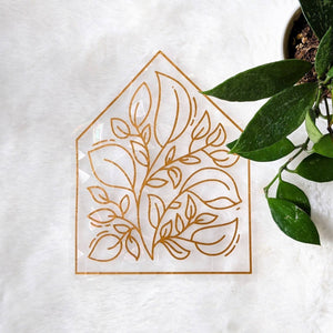 COMING SOON Greenhouse Prismatic Window Cling - Painted Door on Main
