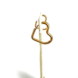 COMING SOON Heart Hoop Earrings - Painted Door on Main