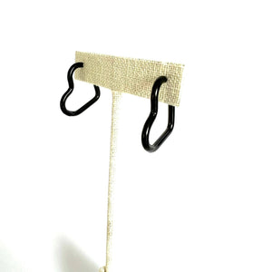 COMING SOON Heart Hoop Earrings - Painted Door on Main