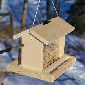 COMING SOON Hopper - Style Bird Feeder - Painted Door on Main
