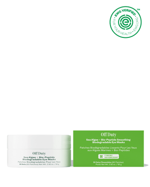 COMING SOON OffDuty™ Sea Algae + Bio-Peptide Smoothing Biodegradable Eye Masks - Painted Door on Main