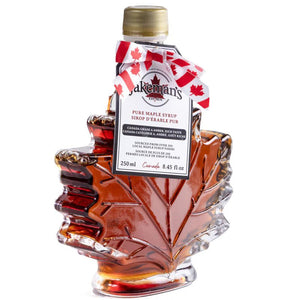 COMING SOON Pure Ontario Maple Syrup - Autumn Leaf Glass - Painted Door on Main