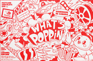 COMING SOON What's Poppin' Milk Postcard Chocolate Bar - Painted Door on Main