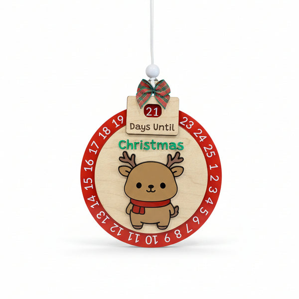 Count Down Ornaments - Noodle Art - Painted Door on Main