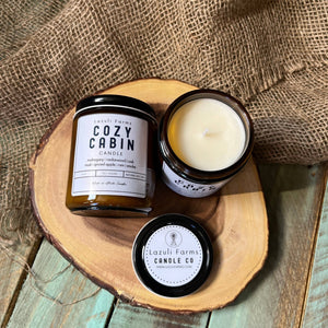 Cozy Cabin Candle - Lazuli Farms - Painted Door on Main