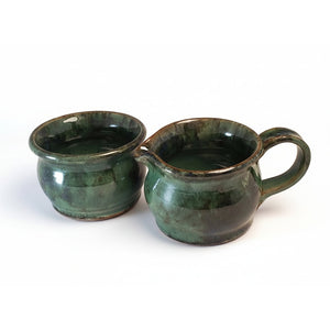 Cream & Sugar Sets - Elizabeth's Clay Vision - Painted Door on Main