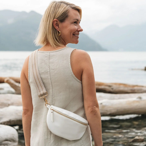 Crossbody Bag - Justine Brooks Design - Painted Door on Main