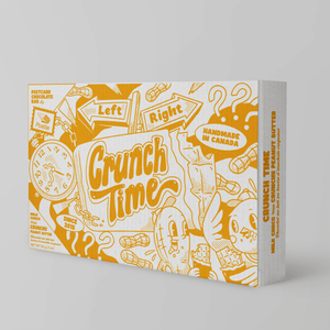 Crunch Time Milk Postcard Chocolate Bar - Painted Door on Main