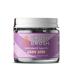 Crush & Brush Toothpaste Tablet - GRAPE SODA - Painted Door on Main