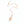 Crystal Quartz Leaf Necklace - Gracie Rose Designs - Painted Door on Main