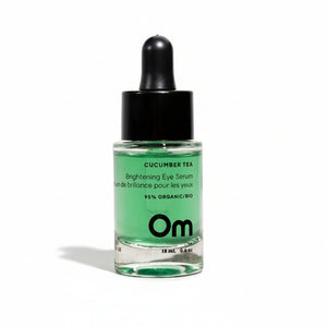 Cucumber Tea Brightening Eye Serum - Om Organics Skincare - Painted Door on Main