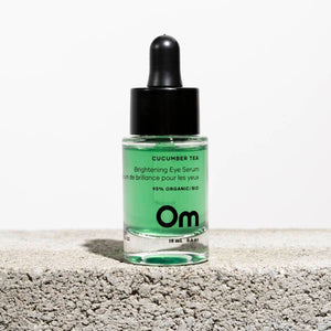 Cucumber Tea Brightening Eye Serum - Om Organics Skincare - Painted Door on Main