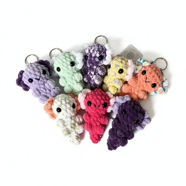 Cutie Keychains - Willing Hands Crochet - Painted Door on Main