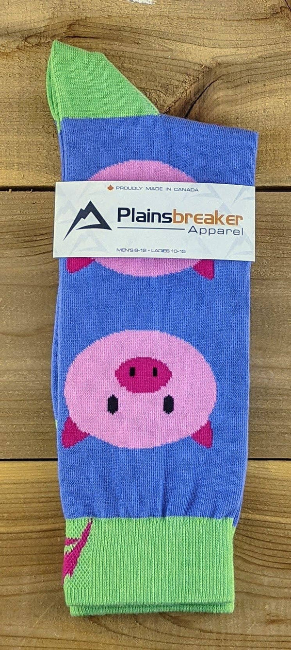 843-08 Little Piggy Socks - Plainsbreaker Apparel