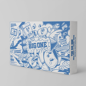 COMING SOON The Big One Milk Postcard Chocolate Bar