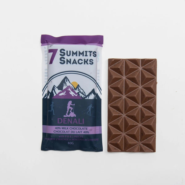 Denali Milk Chocolate Endurance Bars - 7 Summits Snacks - Painted Door on Main