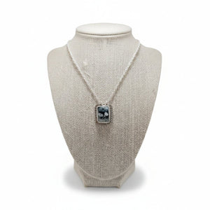 Dendritic Opal Necklace (LG) - Peaks to Prairies Handmade - Painted Door on Main