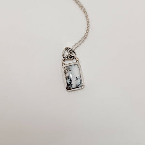 Dendritic Opal Necklace (SM) - Peaks to Prairies Handmade - Painted Door on Main