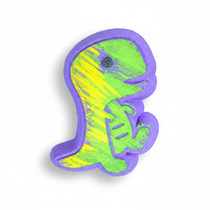 Dinosaur Bubble Bath Bomb - Happy Hippo Bath - Painted Door on Main