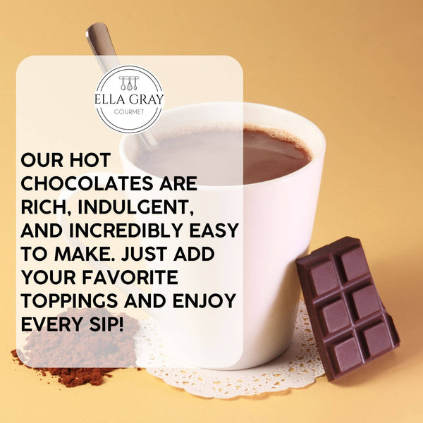 Double Fudge Hot Cocoa - Ella Gray Gourmet - Painted Door on Main