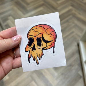Edgy Art Stickers - Rudiger Design - Painted Door on Main