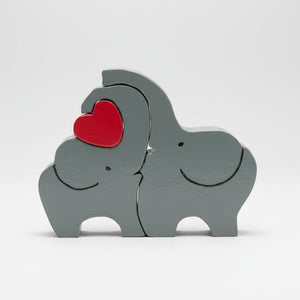 Elephant Shelf Sitter - Larry Collicutt - Painted Door on Main