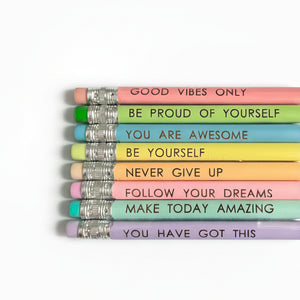 Engraved Pencils - Wishing Star Designs - Painted Door on Main
