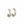 Essential Huggie Hoops - Petit Gold - Painted Door on Main