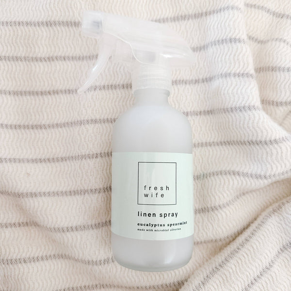 Eucalyptus Spearmint Linen Spray - The Fresh Wife Soap Company - Painted Door on Main