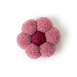 Felt Flower Magnets - Painted Door on Main