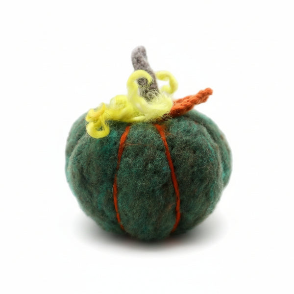 Felted Pumpkins - Elaine Grandon Fibre Arts - Painted Door on Main