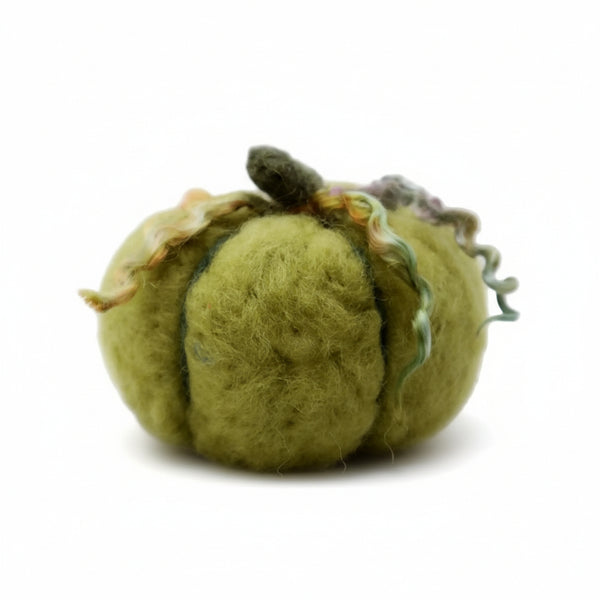 Felted Pumpkins - Elaine Grandon Fibre Arts - Painted Door on Main