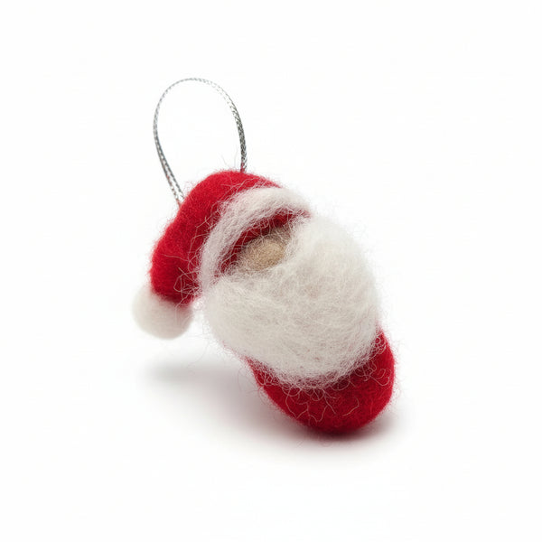 Felted Tree Ornaments - Happy Wanderers Creations - Painted Door on Main